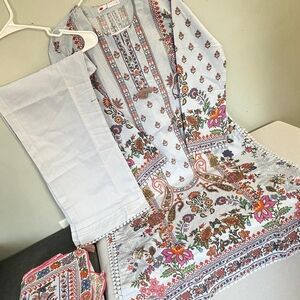 Floral High Low Dress